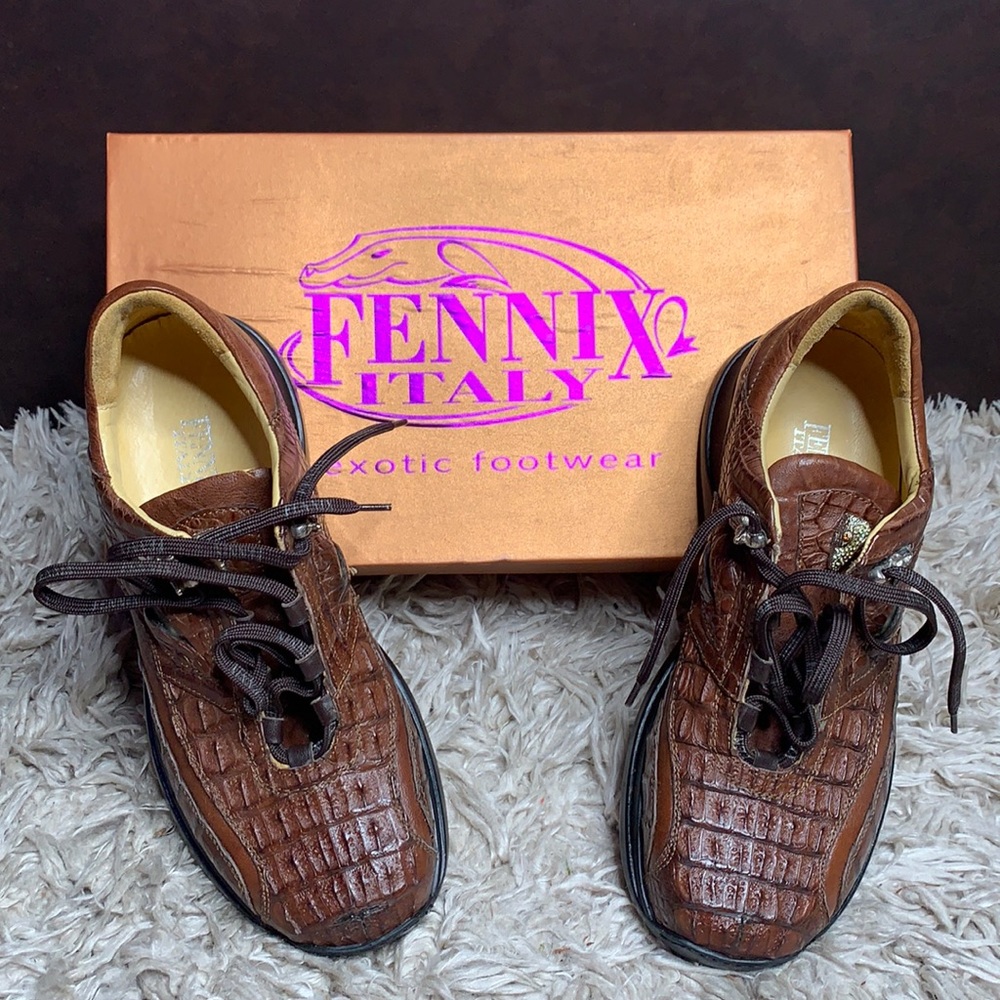 FENNIX ITALY, Chocolate Brown, Caimen HB/ Nappa